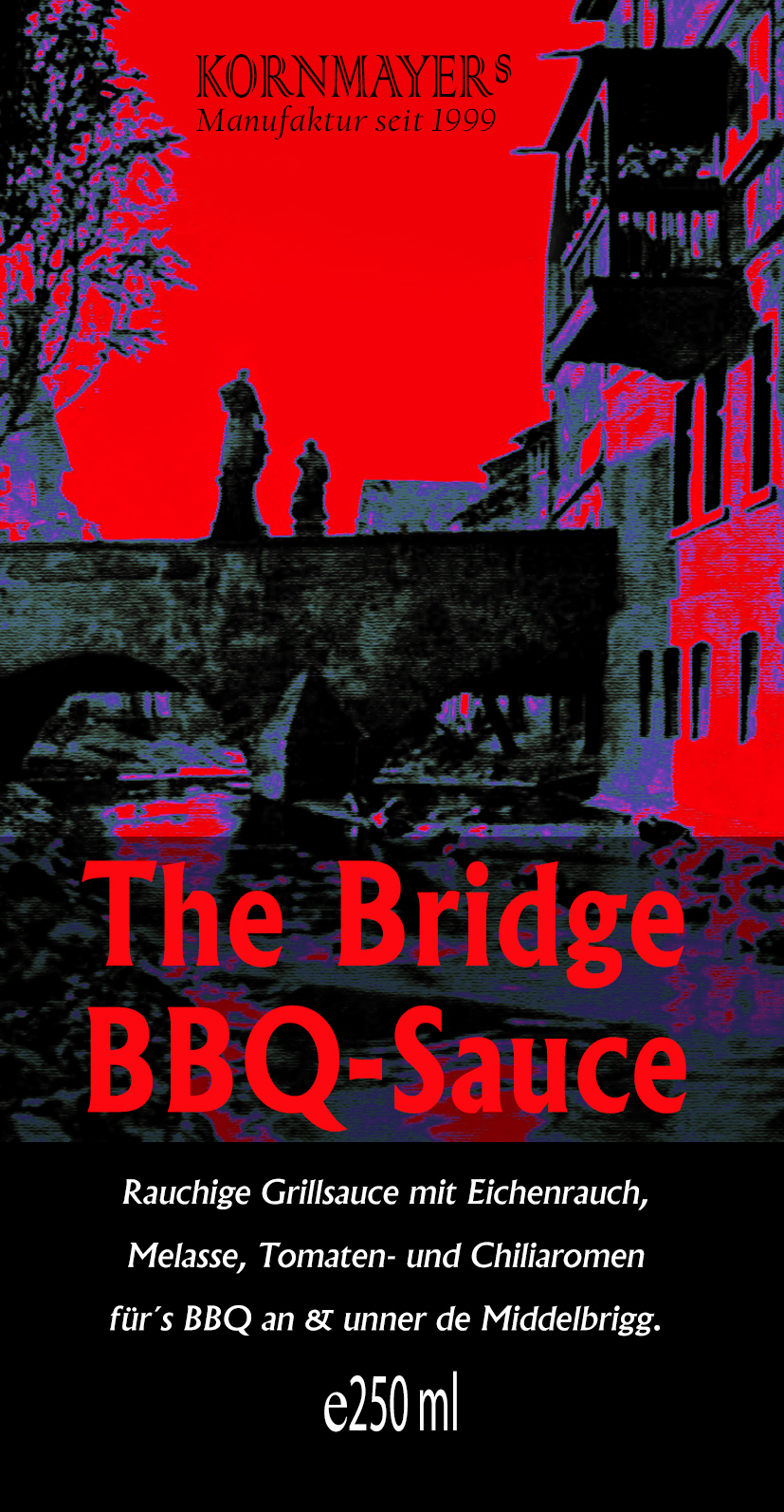 Bensheimer BBQ-Sauce THE BRIDGE Bensheimer BBQ-Sauce THE BRIDGE